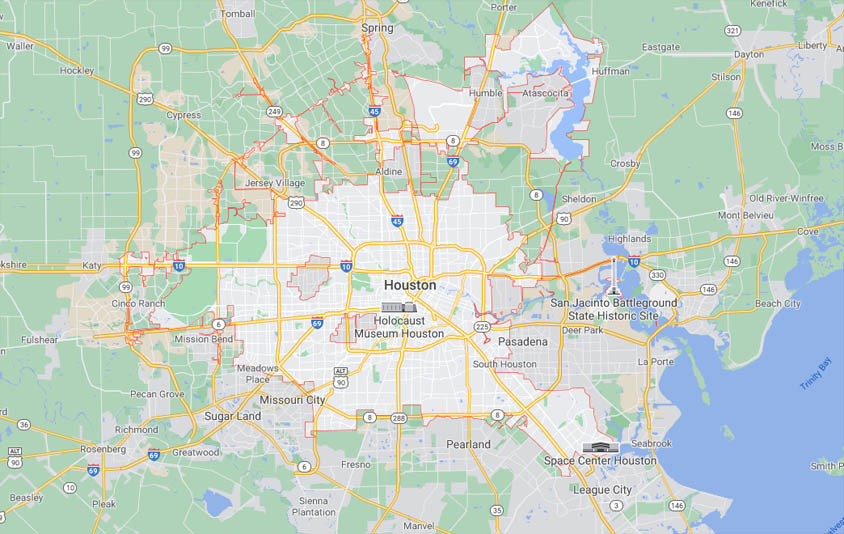 houston map